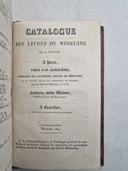 BOISSEAU, François-Gabriel. Nosographie Organique.
Published...