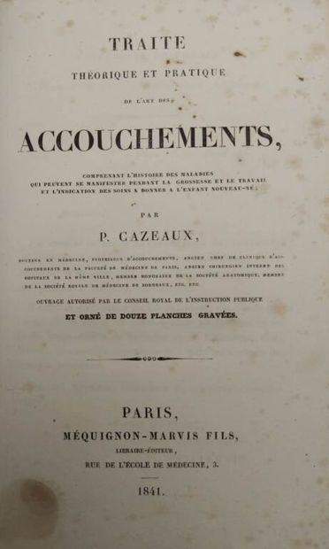 [MANETTE - MEDECINE]. Set of 8 volumes including:...