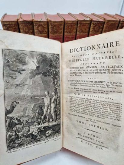 VALMONT-BONNARD, Jacques-Christophe. Dictionnaire...