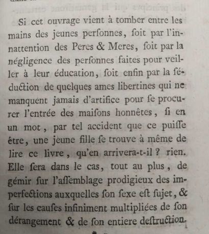 BIENVILLE, J.D.T. de. La Nymphomanie, ou,...