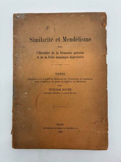 [MANETTE - MEDECINE]. Set of 18 medical theses...