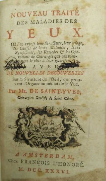 SAINT-YVES, Charles de. Nouveau traité des...