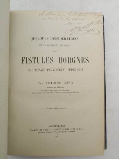 [MANETTE - MEDECINE]. Set of 5 volumes containing...