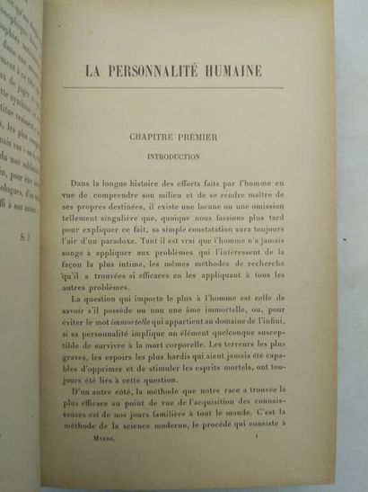MYERS, Frederic William Henry. The Human...