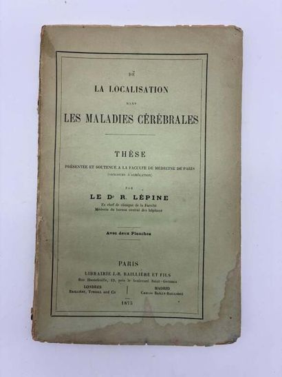[MANETTE - MEDECINE]. Set of 6 medical theses.

Set...
