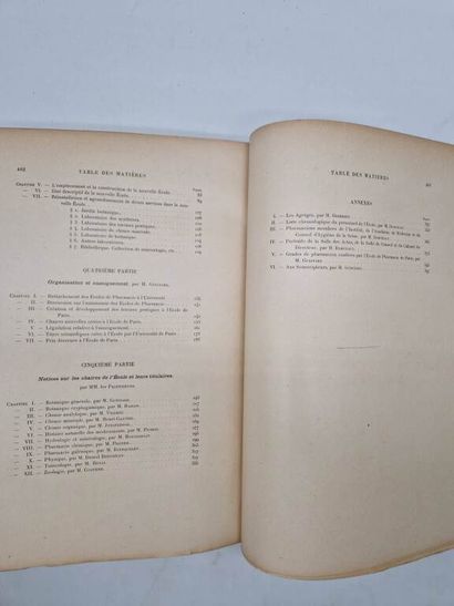 [PHARMACOPEE]. Centenary of the Ecole Supérieure...