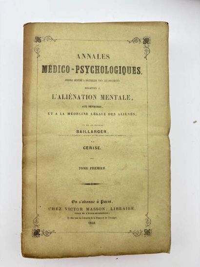 [MANETTE - PSYCHOLOGIE]. Reunion of nine...