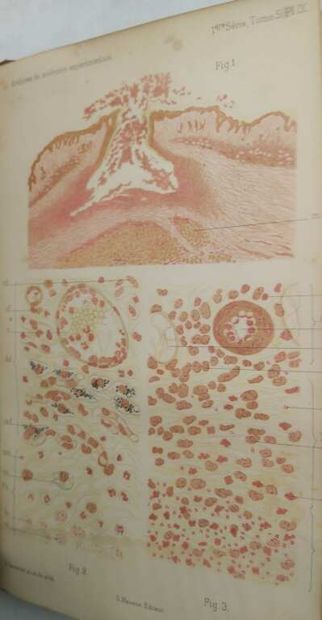 [MANETTE - MEDECINE]. Set of 6 volumes of...