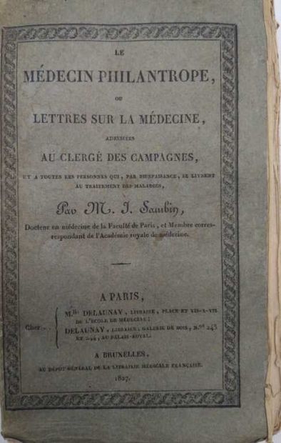 SAMBIN, Marie-Joseph. Le médecin philanthrope,...