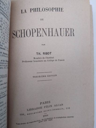 RIBOT, Théodule-Armand. Set of five works...