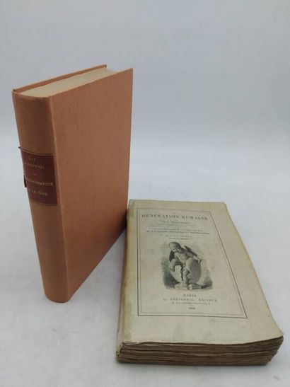WITKOWSKI, Gustave-joseph. Set of 2 volumes...