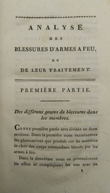 DUFOUART, Pierre. Analysis of firearm injuries...