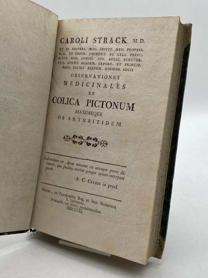 STRACK, Caroli. Observationes medicinales.
Published...