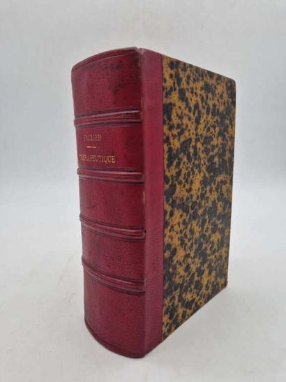 PAULIER, Armand. Manuel de Thérapeutique...