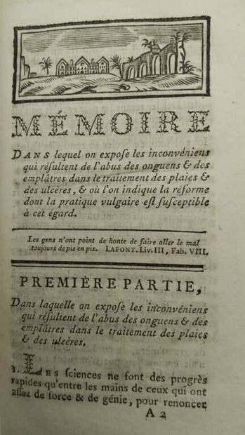 BARAILON, Jean-François. Mémoires sur des...