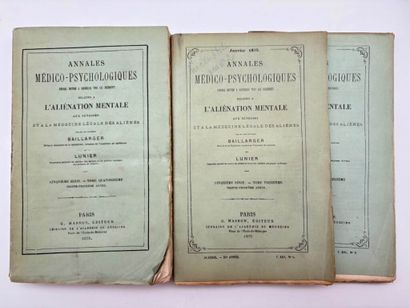 [MANETTE - PSYCHOLOGIE]. Reunion of nine...