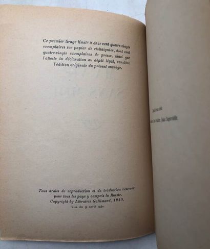 ROBIN, Armand. Ma vie sans moi.
Published...
