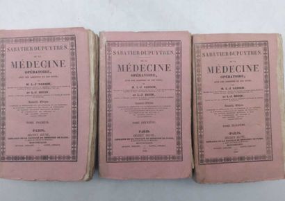 SABATIER-DEPUYTREN, R. B.. De la médecine...