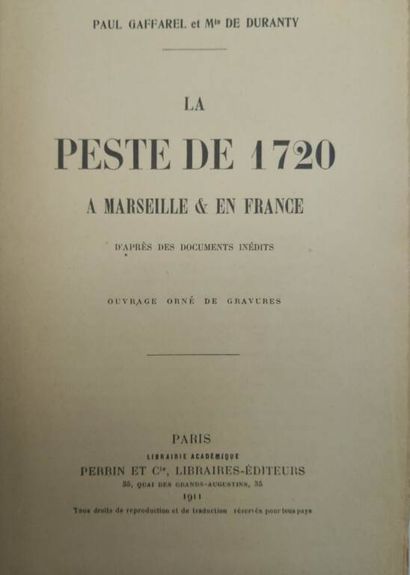 [MANETTE - PESTE]. Set of 7 volumes including:...