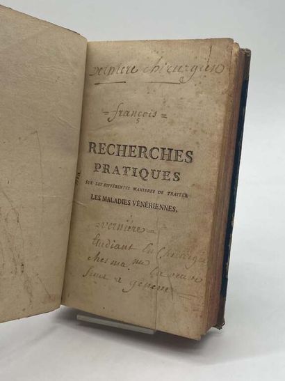 GARDANE. Recherches pratiques sur les différentes...