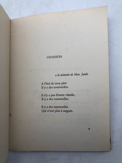 GUILLEVIC, Eugène. Terraqué. Poems.
Published...