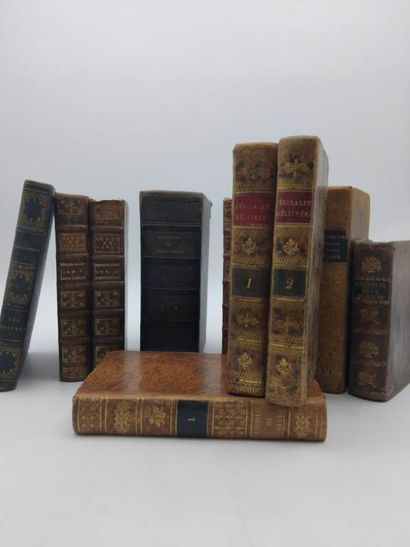 [MANETTE - POESIE]. Set of 10 volumes of...