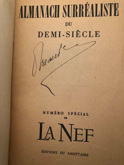 [SURREALISM]. Almanach surréaliste du demi-siècle.
Published...