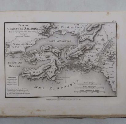 BARTHELEMY, Jean-Jacques. Atlas du Voyage...
