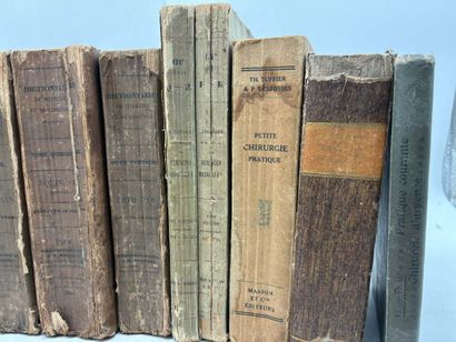 [MANETTE - MEDECINE]. Medicine set in 9 volumes.

Set...