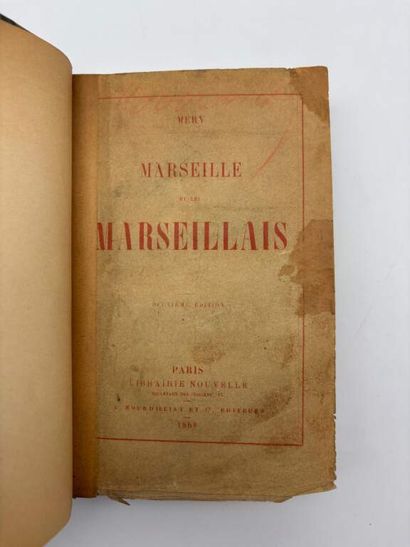 [MARSEILLE]. MÉRY, Joseph. Marseille and...