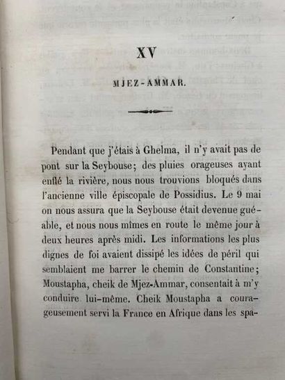 POUJOULAT, Jean-Joseph-François. African...