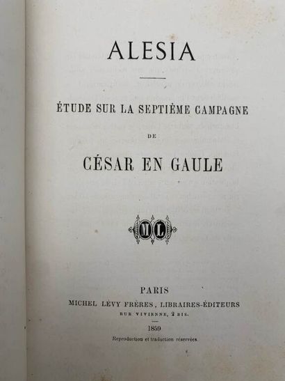 ORLÉANS, Henri d'. Alesia. A study of Caesar's...