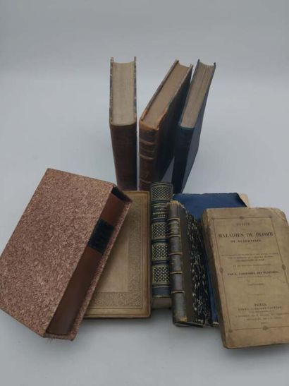 [MANETTE - MEDECINE]. Set of 9 volumes consisting...