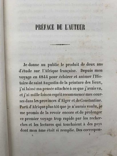 POUJOULAT, Jean-Joseph-François. African...