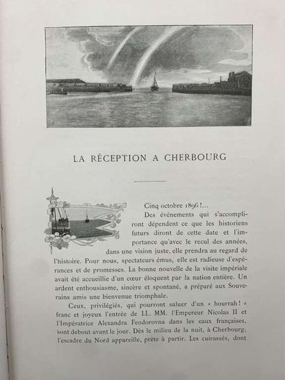 [NICOLAS II]. October 5-9, 1896. Cherbourg-Paris-Châlons.
Published...