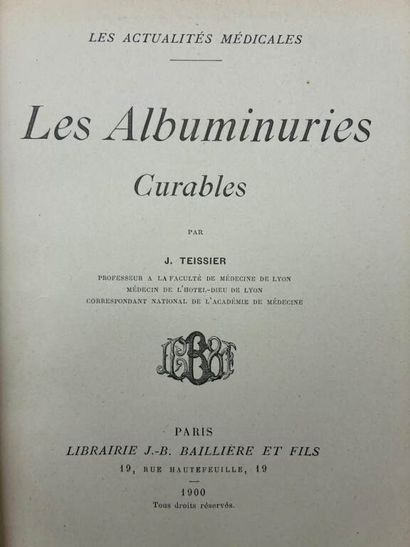 [MANETTE - MEDECINE]. Medicine set in 12...