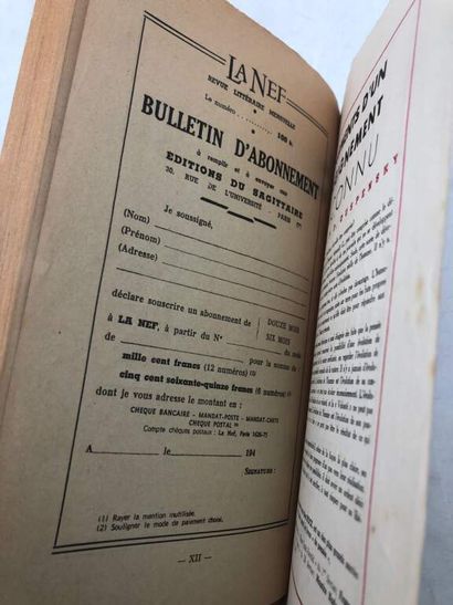 [SURREALISM]. Almanach surréaliste du demi-siècle.
Published...