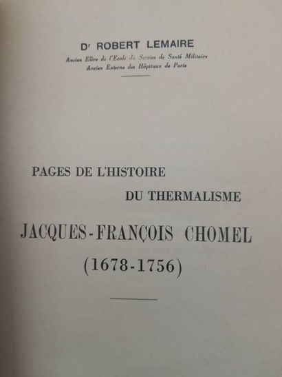[MANETTE - MEDECINE]. Set of 7 theses including:...