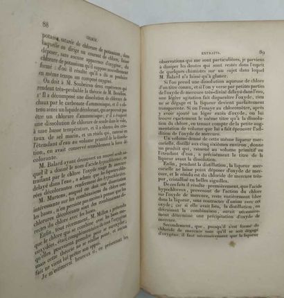 BERTHIER, Pierre. Chimie minérale et analyses...