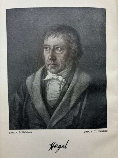[JOYSTICK - PHILOSOPHY]. HEGEL, Georg Wilhelm...