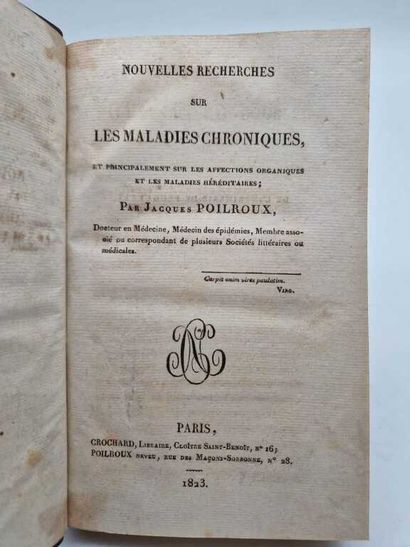 POILROUX, Jacques. Nouvelles Recherches sur...