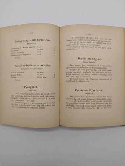 [PHARMACOPEE]. Svenska farmakopén (Pharmacopea...