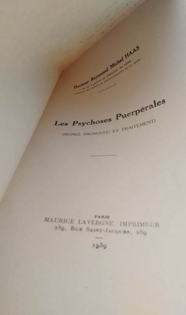 [MANETTE - PSYCHOLOGY, HYDROLOGY]. Set of...