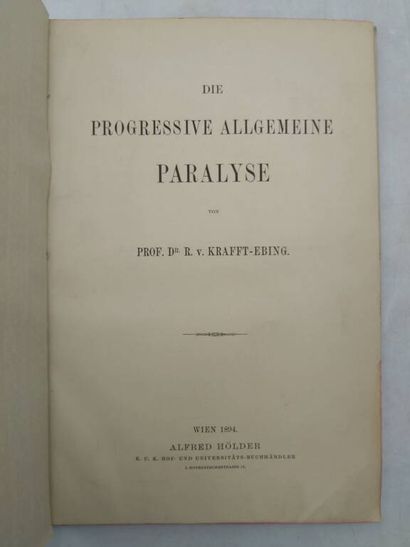 [HANDLE - PSYCHIATRY]. Set of 15 theses orb...