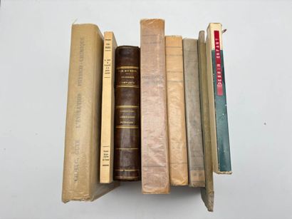 [HANDLE - PSYCHOLOGY]. Collection of 8 books...