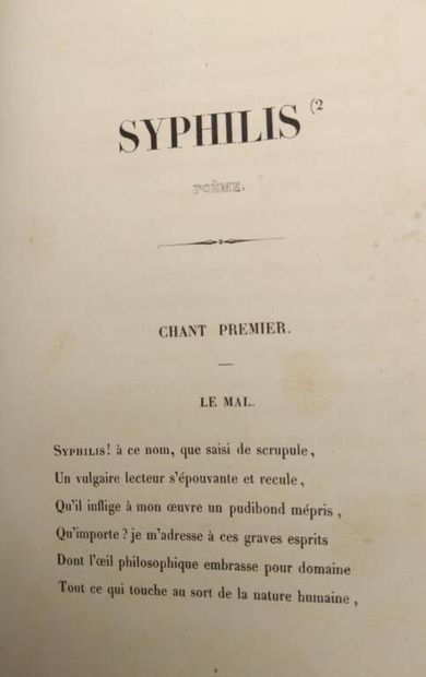 GIRAUDEAU, Jean. Traité des maladies venériennes...