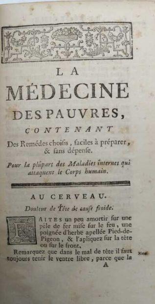 ALEXANDRE, Nicolas. La Médecine et la chirurgie...