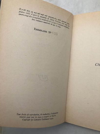 GUILLEVIC, Eugène. Terraqué. Poems.
Published...