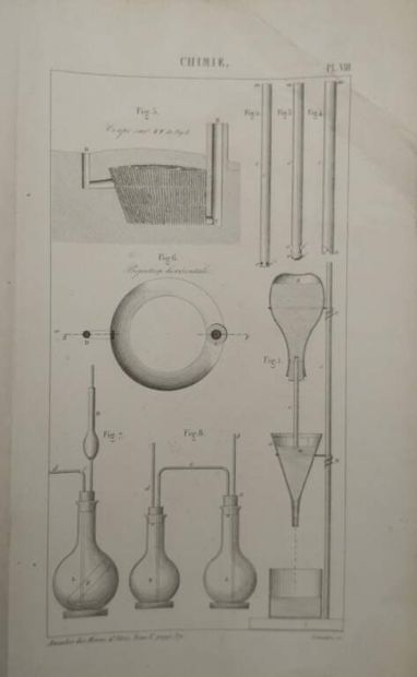 BERTHIER, Pierre. Chimie minérale et analyses...