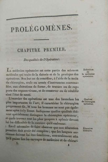 SABATIER-DEPUYTREN, R. B.. De la médecine...